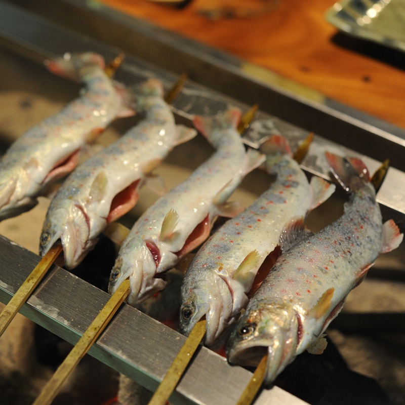 あまご料理のご提案として ～三重県 坂本小屋 視察～